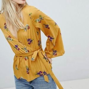 ASOS wrap top